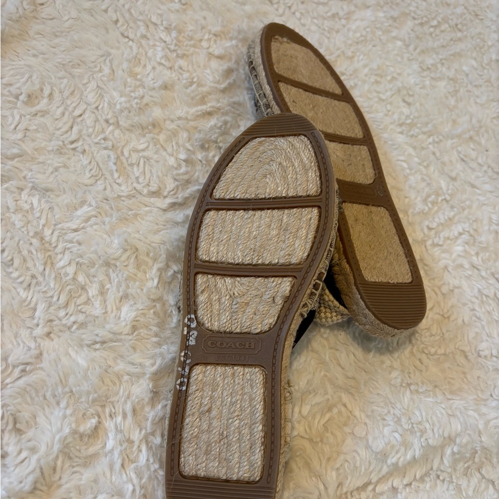 NWOT Coach Signature C Espadrille Flats Women’s sz 6. - Picture 6 of 6
